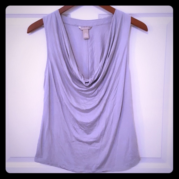 Banana Republic Tops - BANNANA REPUBLIC CLOUDY GREY BLUE TOP